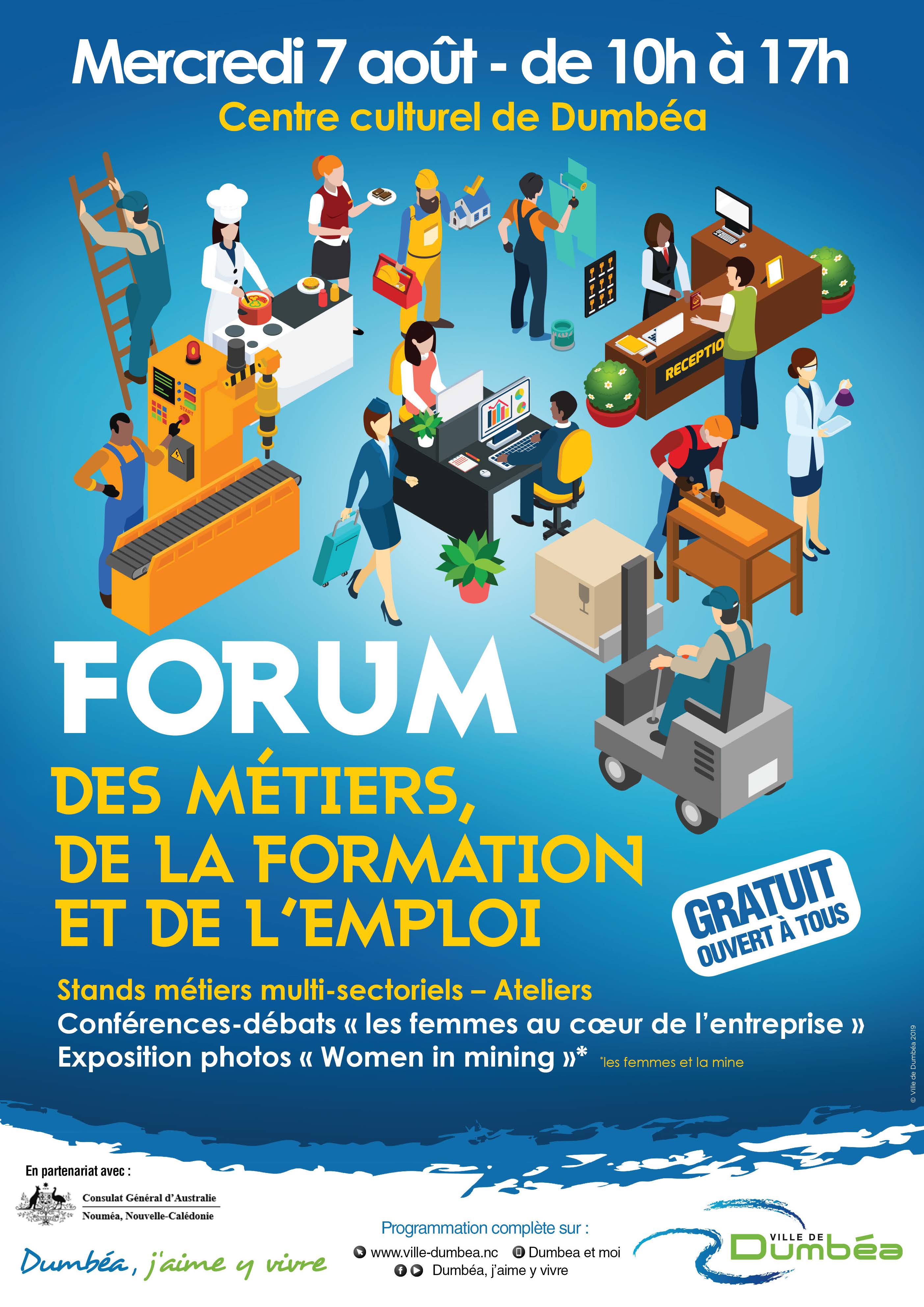 11ème Forum des métiers, de la formation et de l'emploi MEDEF NC