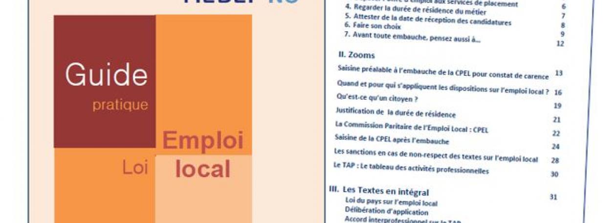 Guide emploi Local