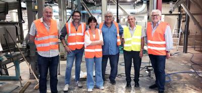 Le Comité Directeur du Medef NC s'est rendu dans les usines du Groupe St Vincent