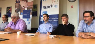 juillet 2019 Conférence de presse MEDEF NC juillet 2019 Conférence de presse MEDEF NC