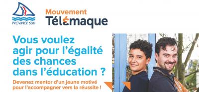 Devenez Mentor d'un collégien - Programme financé par la Province sud