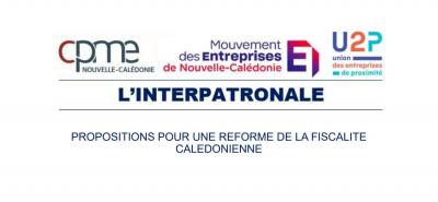 La proposition de réforme fiscale de l'Inter-patronale NC