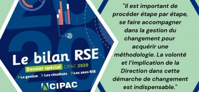 CIPAC - plan d'entreprise RSE sur 3 ans