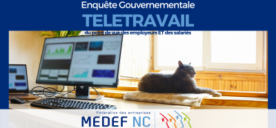 CADRE LEGISLATIF - Enquête gouvernementale sur le Télétravail : Participez !