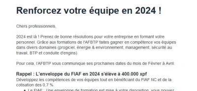 AFBTP - Renforcez votre équipe en 2024 ! 