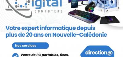 Digital Computers – Votre expert informatique depuis plus de 20 ans en Nouvelle-Calédonie