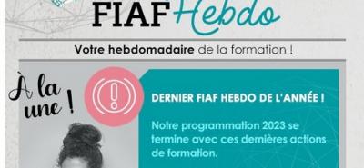 Les formations du FIAF mises à l'honneur cette semaine 