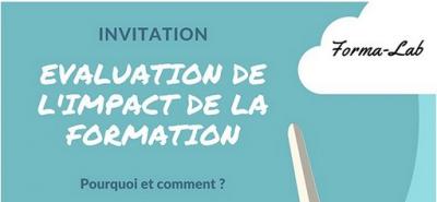 Les ateliers FormaLab du FIAF : Evaluer les impacts d'une formation, pourquoi et comment ?