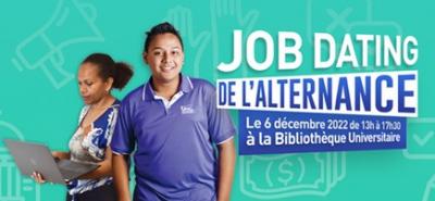 JOB DATING DE L'ALTERNANCE AU CFA DE L'UNC LE MARDI 06 DECEMBRE 2022