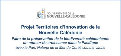 Le Projet Territoires d’Innovation de la Nouvelle-Calédonie